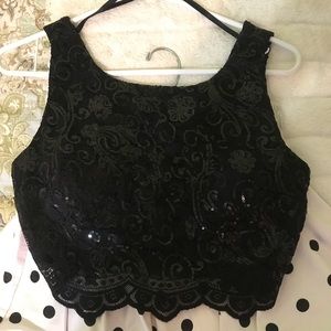 homecoming two piece dress